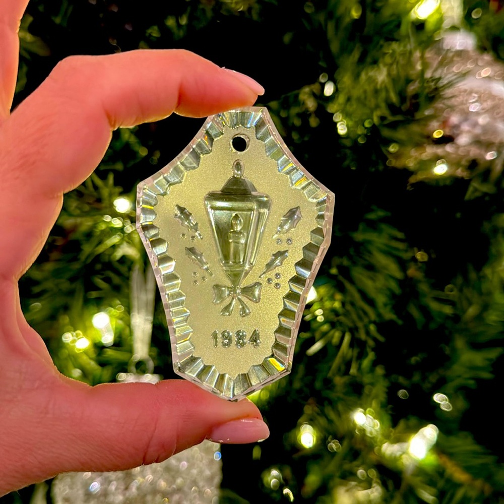 Waterford Crystal 1984 Christmas Ornament